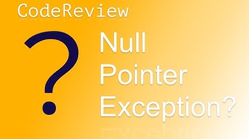 [CodeReview] Возникла ошибка NullPointerException? Как научиться искать причину ошибки?