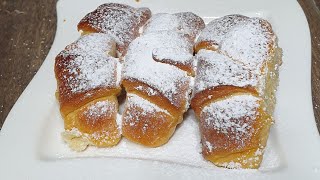 Вкусные булочки со сгущенкой простой рецепт/Сдобные булочки с начинкой