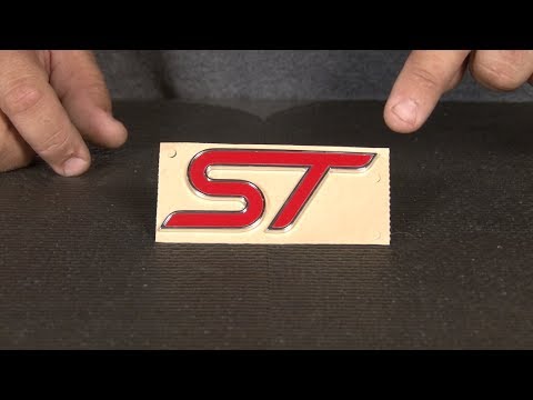 Focus ST Rear Hatch Emblem 2013-2018 - Focus ST Rear Hatch Emblem 2013-2018