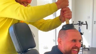 being bald is fun (pranks) 😂