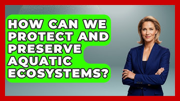 How Can We Protect and Preserve Aquatic Ecosystems? - Ecosystem Essentials