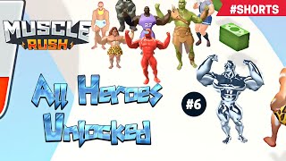 Muscle Rush   Smash Running Game   All Heroes Unlocked Gameplay Walkthrough Part 6 Android & iOS screenshot 4