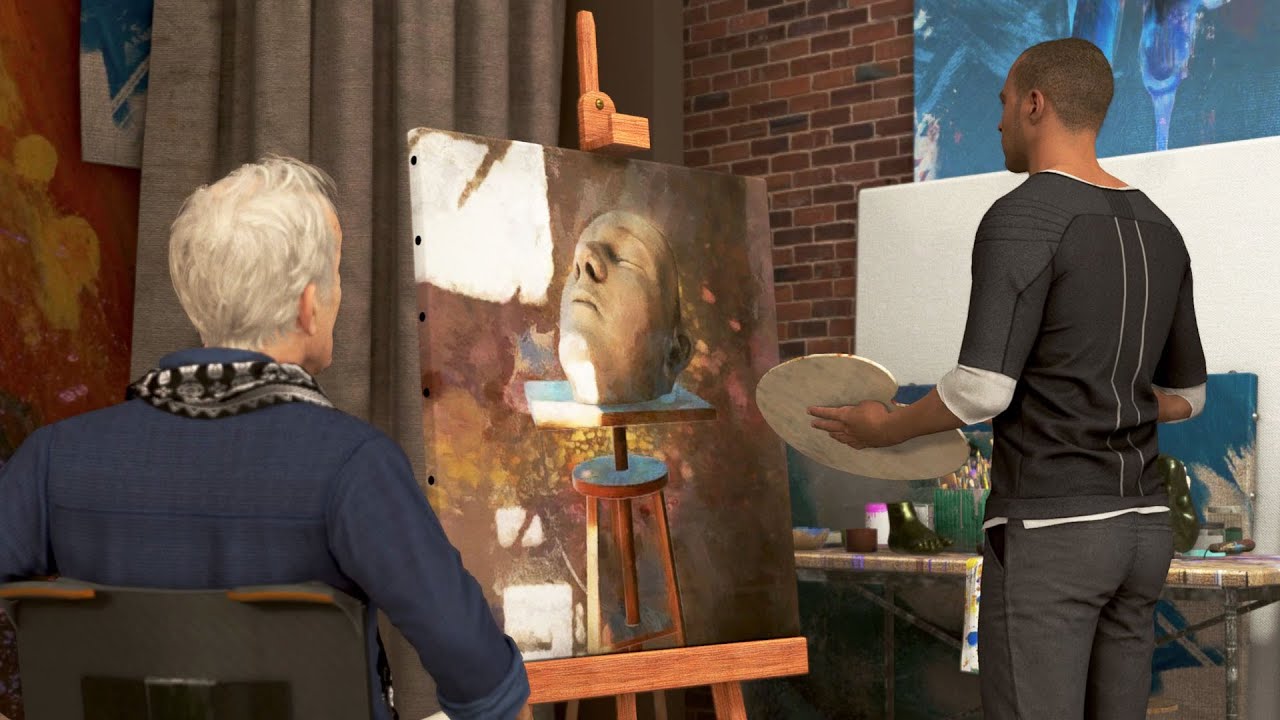 Detroit become human все картины маркуса