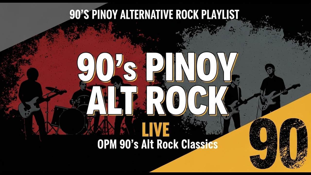 90's Pinoy Alternative Rock Playlist 🔥 LIVE | OPM 90s Alt Rock Classics