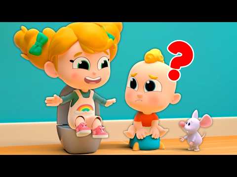 ¡Bebé Miliki aprende a ir al baño! – Buenos hábitos para niños | Miliki