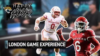 Jaguar Football in London and Rd. 6/7 Rookies | Jaguars Happy Hour: Thursday, May 11