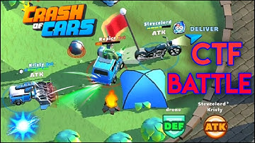 Capture The Flag Gameplay | Crash of Cars