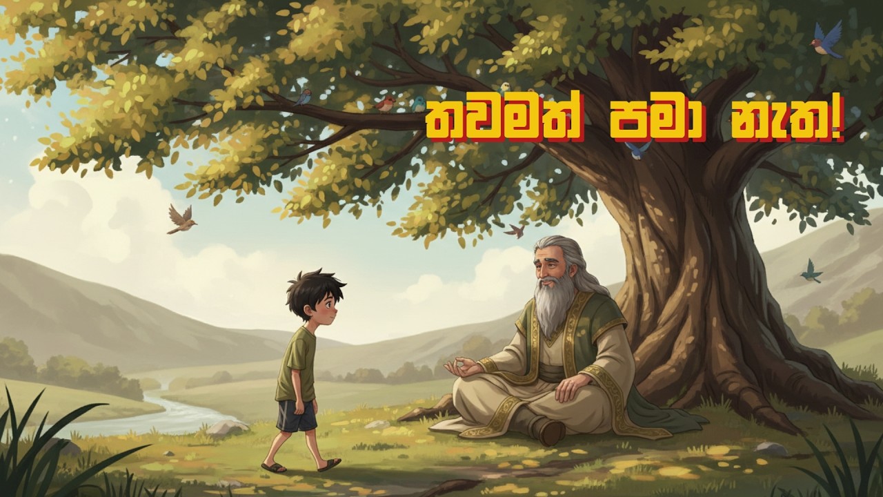 කම්මැලි ළමයෙකුට පඬිතුමා කියා දුන් රන් රහස | A Motivational Story