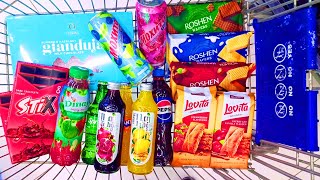 A Lot Of Candy 2025 Asmr Shopping Roshen Lovita Gianduja Stix Pepsi