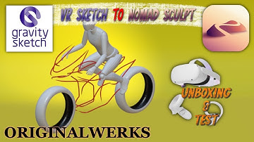 Gravity Sketch VR To Nomad Sculpt