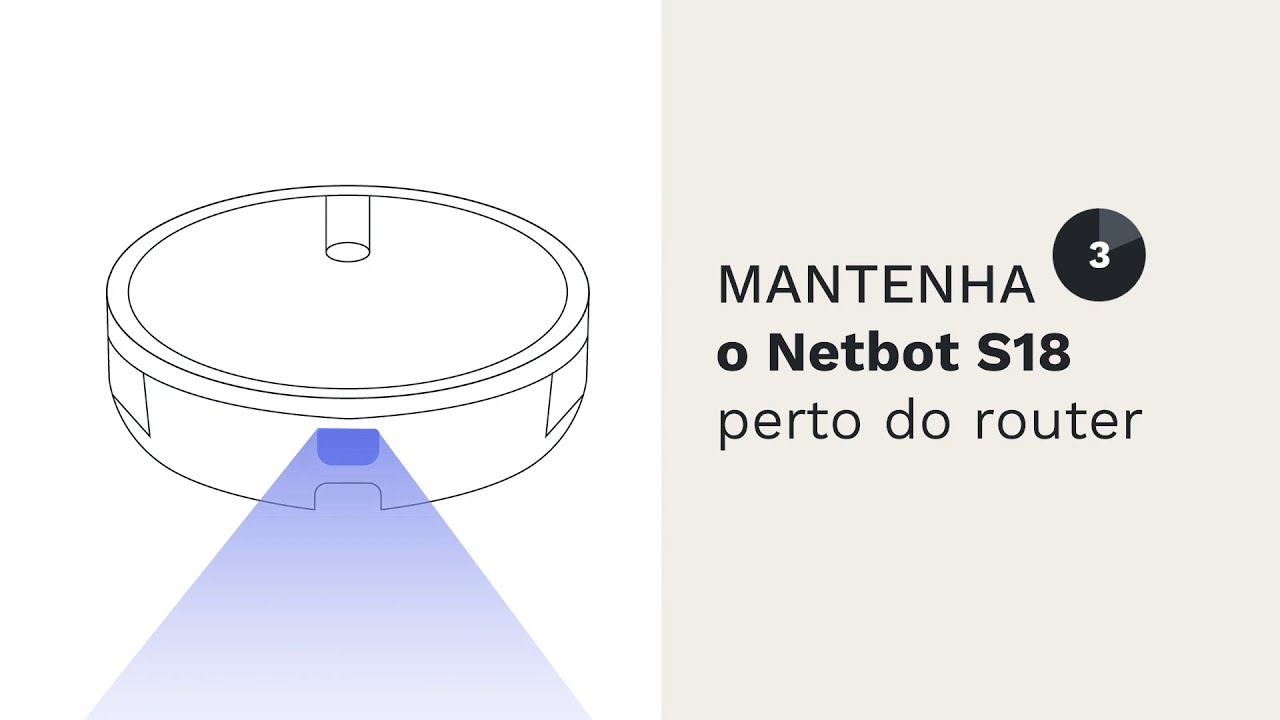 NETBOT S18 - Smart Vacuum Cleaning Robot - 1800 Pa - Create América