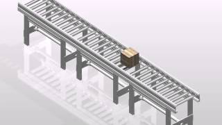 conveyor animation with autodesk inventor