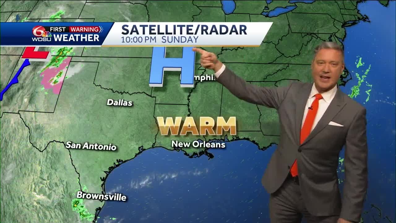 Tracking Oscar and another warm, dry week ahead - YouTube