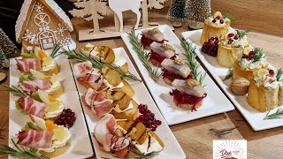Weihnachtsbuffet Ideen/ Partybrötchen/ Fingerfood/ einfach und schnell