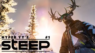 #1【steam】わいわいのハイテンション雪遊び【STEEP】