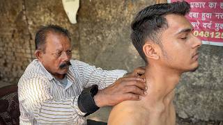 Narsha Baba DEEP BACK Pain Massage | BEST PAINKILLER Therapy For RELAXATION | ASMR Gautam