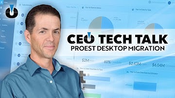 ProEst CEO Tech Talk - ProEst Desktop to ProEst Cloud Migration