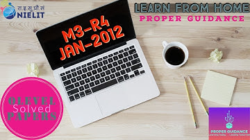 C Programming M3-R4 Jan 2012 Solved Question Paper || Important ||  Proper Guidance || Ashutosh Sir