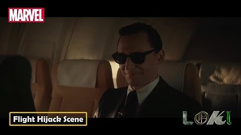 MARVEL | Loki | S1E1 | DB Copper flight scene "I have a Bomb"