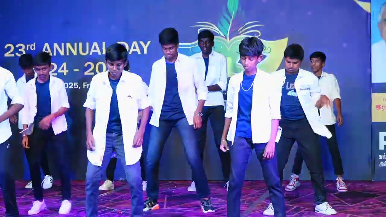 MIXING SONG - DANCE FUSION BY IX BOYS | 23-ANNUAL DAY 2025 | RNSCHOOL | RNSCHOOL