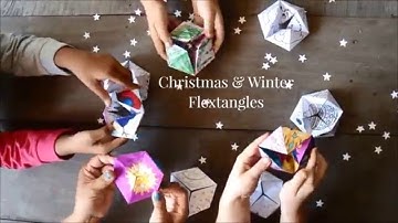 Hattifant - Christmas and Winter Kaleidocycles Flextangles