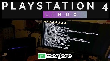 Booting LINUX MANJARO on PS4 FAT from 64 GB SD card | Linux Manjaro v2 | PS4 CUH-1216 JET BLACK