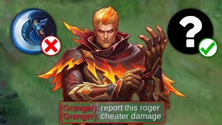 THEY CAN'T STOP THIS ROGER BUILD IN THE NEW SEASON (BROKEN META) | BEST BUILD & EMBLEM | MLBB