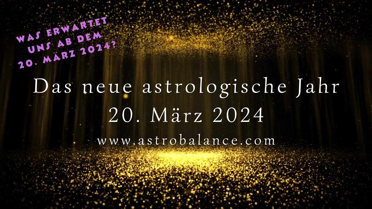 Das neue astrologische Jahr 2024 #astrologie #2024 #neujahr #sonnenjahr 