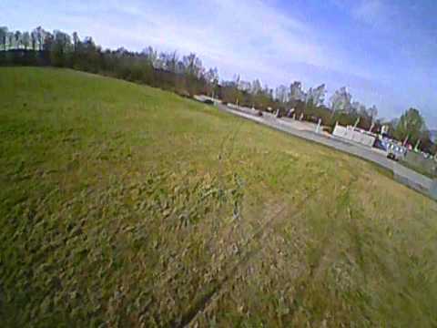 Eachine Racer 130 - First FPV flight