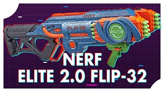 Pistolas de juguete... ¿¡PARA ADULTOS!? Pistolas NERF | Review Nerf Elite 2.0 Flip-32
