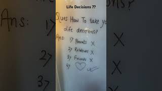 Life Decisions Tips :) | A Jobseeker | A Baby DSR