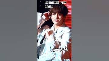 comment your name 💜💜❓#bts #shortsfeed #btsarmy #btsshorts #btsedits #shortvideo