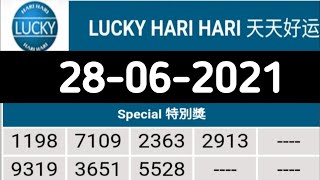 28-07-2021 Lucky Hari Hari Prediction Today 4D Lucky Hari Hari Special Number Today
