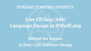 Live CEOing Ep 446: Discrete Computation Design Review for Wolfram Language 12.3