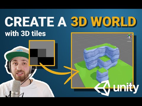 Create a 3D world in 60 seconds with Unity - 3D Tilemap Tutorial - Kingdom Builders Devlog #1
