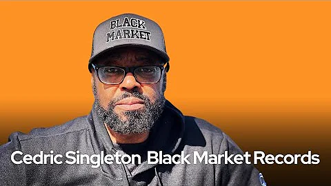 Meet Cedric Singleton The Guy Behind Black Market Records