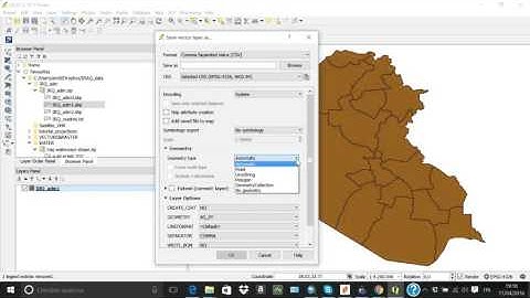 Export Attribute Table to Excel in Qgis