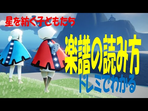 【Sky奏法解説】楽譜の読み方弾き方 Sky星を紡ぐ子どもたち