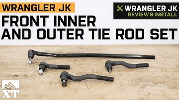 Jeep Wrangler JK Front Inner and Outer Tie Rod Set Review & Install