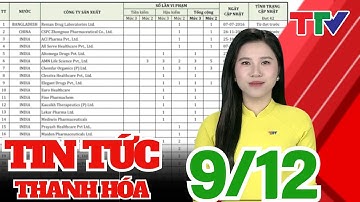 Bộ Y tế công bố danh sách 46 công ty dược nước ngoài có thuốc vi phạm chất lượng | Thanh Hóa TV