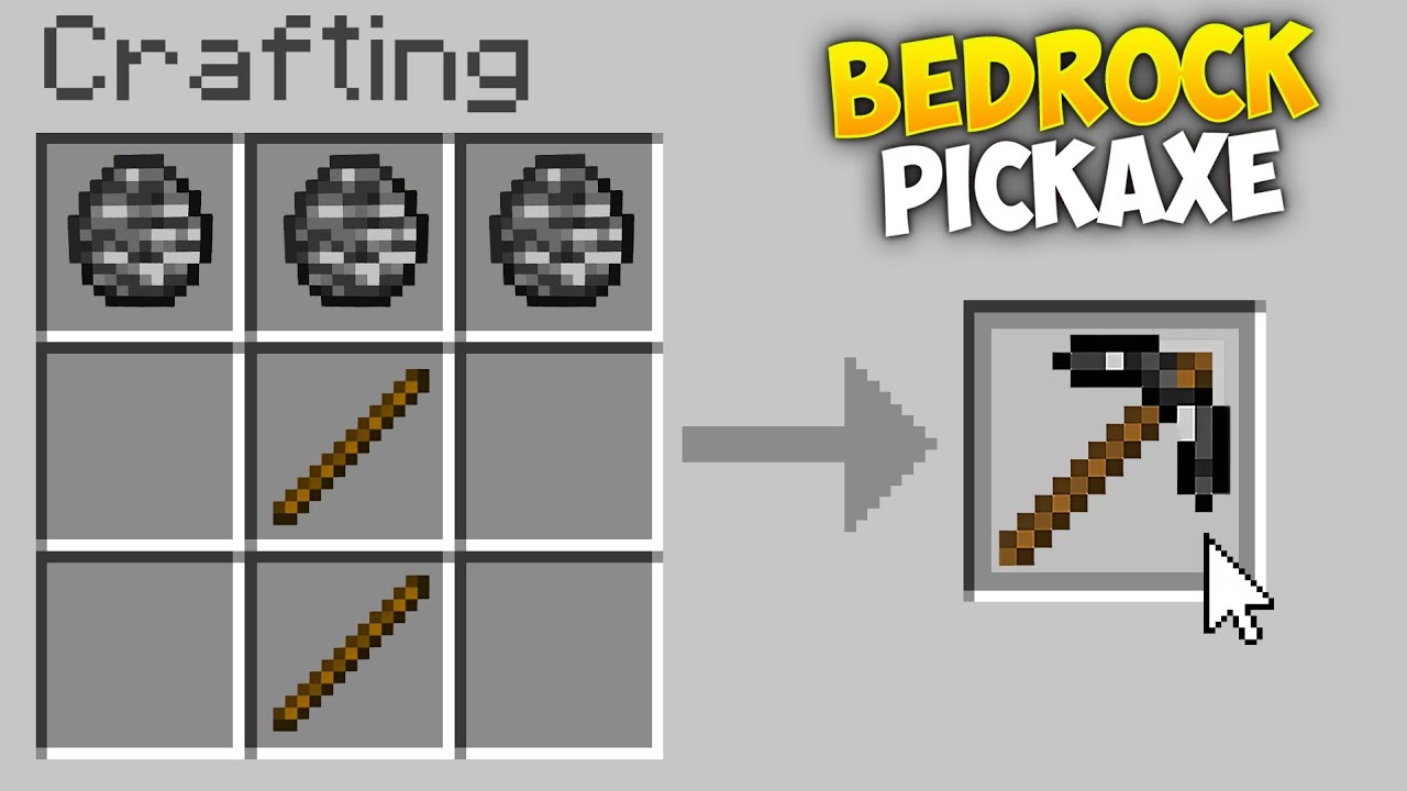 Minecraft, But You can Mine Bedrock Minecraft Mods Minecraft gameplay YouTube