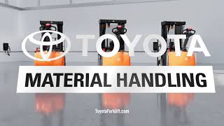 Pallet Stacker Forklift Training by Toyota, Material Handling from Herc Rentals