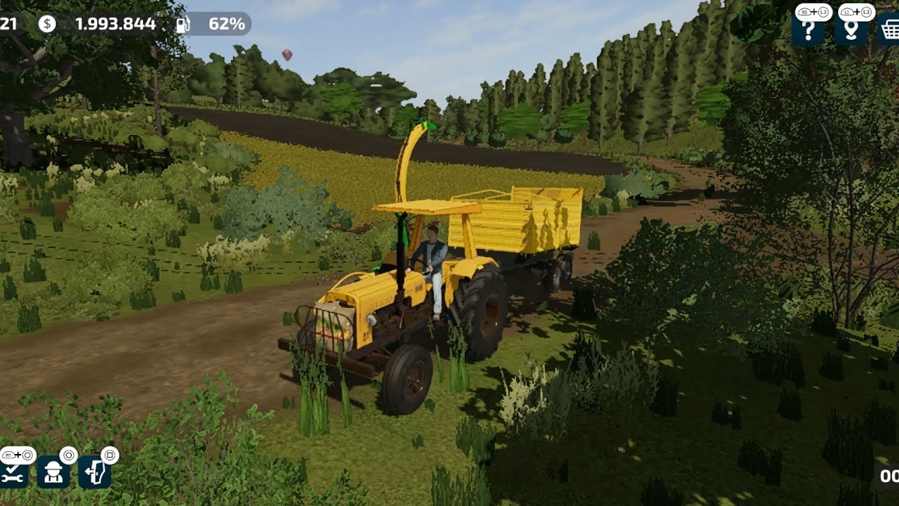 Fazendo silagem para as vacas no novo mapa (Rancho Fundo) 🤠