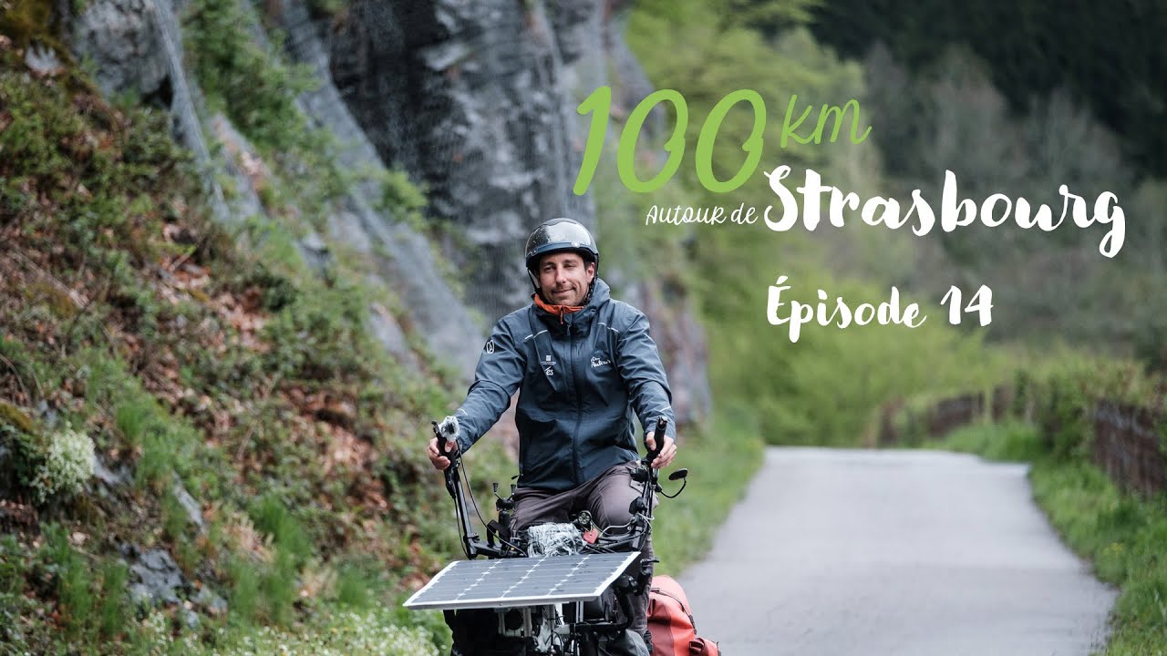 Alsace en vélo solaire : la Vallée  de le Bruche et rencontre avec Mickael, éleveur bovin