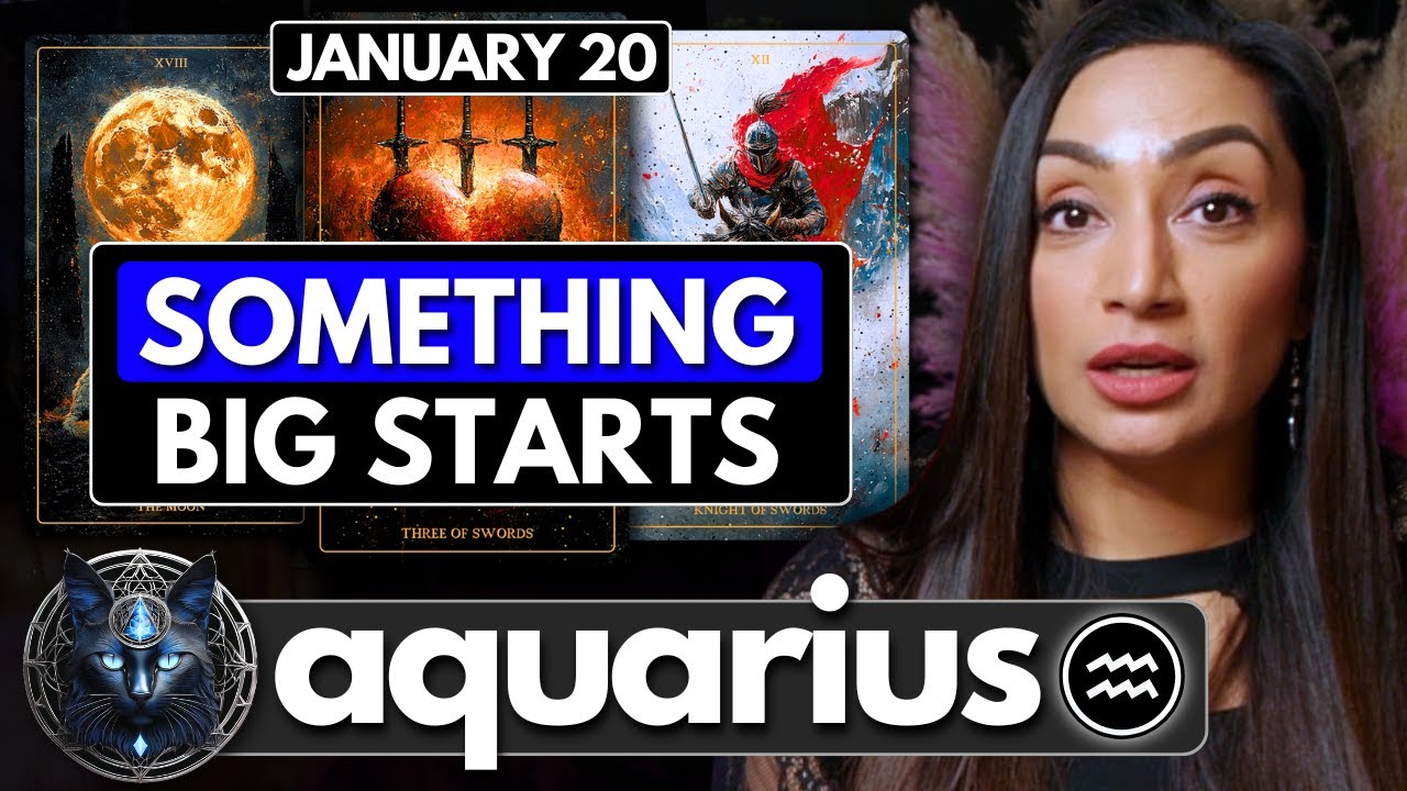 AQUARIUS ♒︎ "I Have Something Serious To Tell You" 🐞 Aquarius Sign ☾₊‧⁺˖⋆