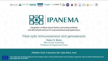 Fiber-optic immunosensors and genosensors