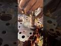 Satisfying Engine Head Valve Seat Granding #amazing #head #trending #repair #shorts #fypシ