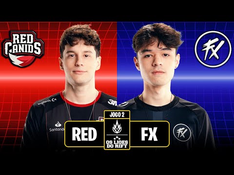 RED CANIDS x FLUXO | JOGO 2 | CBLOL 2024: Playoffs - 2ª Etapa | Os Liões do Rift