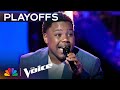 14 Year Old Jaukeem Fortson S Powerful Performance Of Man In The Mirror The Voice Playoffs 