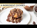 4-INGREDIENT BANANA COCONUT COOKIES | healthy samoas